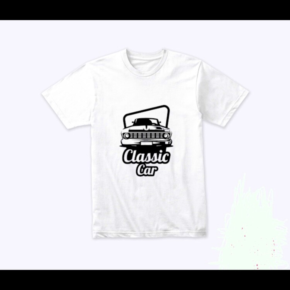 Classic car tee